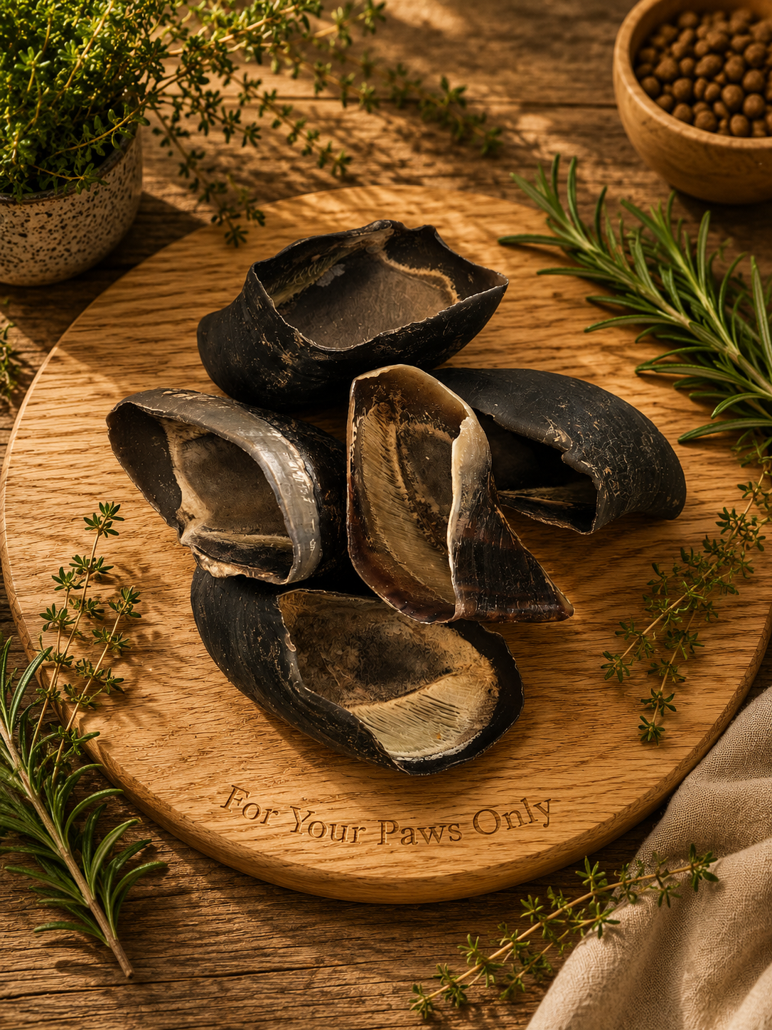 Cow Hooves (Unfilled) Treat