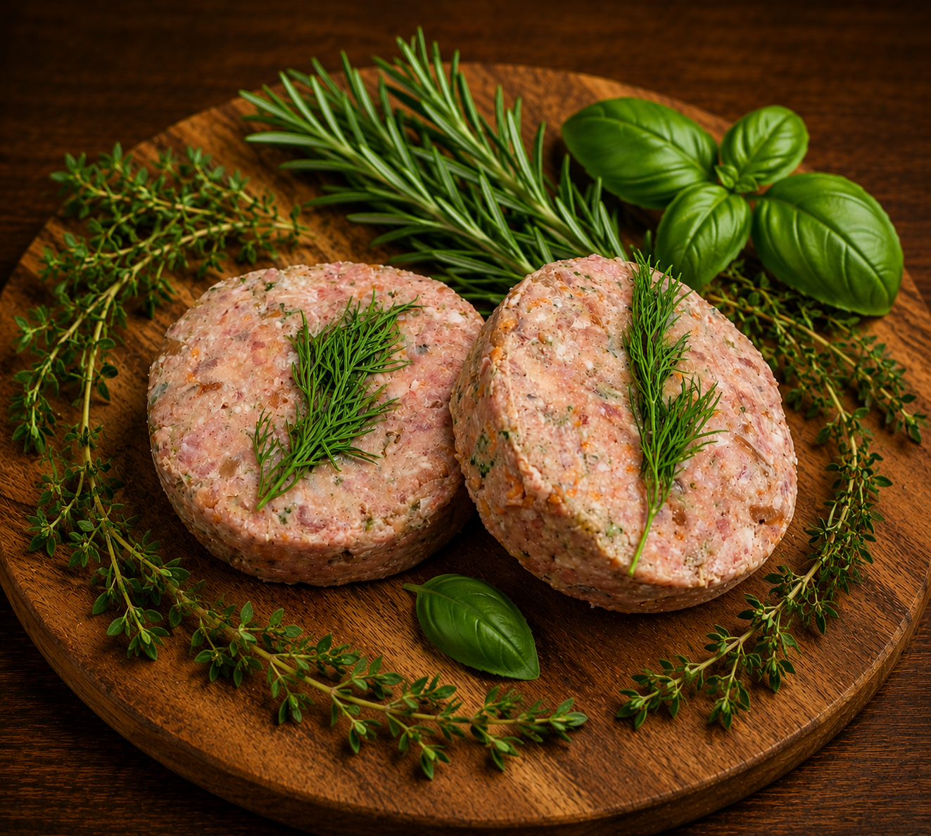 Duck B.A.R.F. Patties Mince 2PK 500g