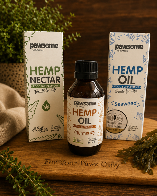 Hemp Oil Varieties - 100ml (Pawsome)